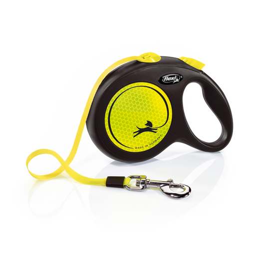Flexi New Neon Tape Yellow, Large, 5 m
