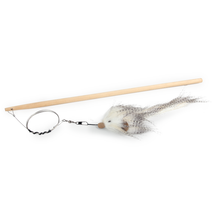 All For Paws Classic Comfort - Mouse Cat Wand - Set