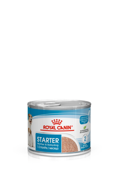 Royal Canine Health Nutrition Starter Mousse (Wet Food - Cans) 12 x 195 g