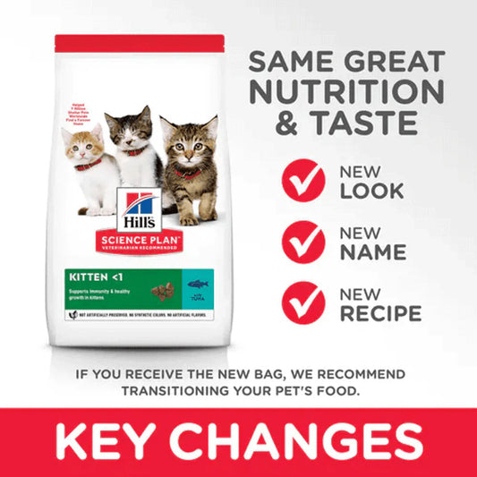 Hill’s Science Plan Kitten Food With Tuna 1.5KG