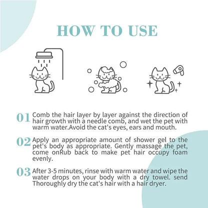 Bioline White Coat Shampoo For Cat 200ml