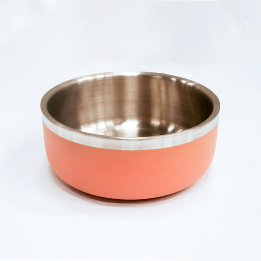 Saluki Stainless Steel Double Wall Dog Bowls 2200 ML, Assorted Colors