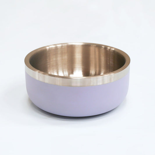 Saluki Stainless Steel Double Wall Dog Bowls - 1200 ML, Assorted Colors