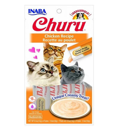 INABA CHURU CHICKEN 56 g/4 sticks per pack