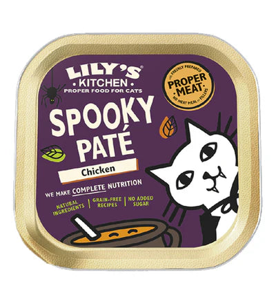 Lily's Kitchen Halloween Edition Chicken Dinner Wet Cat Food (85g)