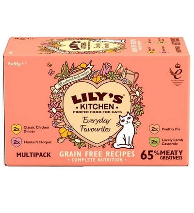 Lily's Kitchen Paté Selection Multipack Wet Cat Food (8x85g)