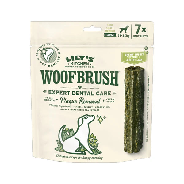 Lily's Kitchen Woofbrush Dental Dog Chews Bulk Pack